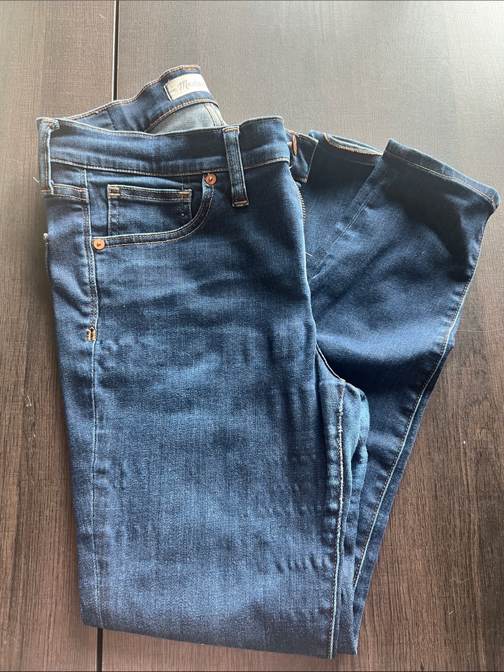Madewell high rise skinny jeans